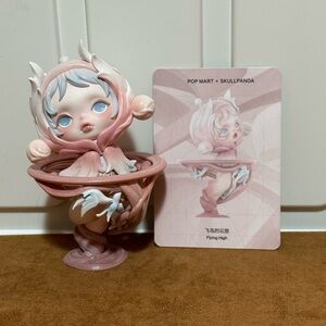 POPMART Flying High Figurine - Pink and White
